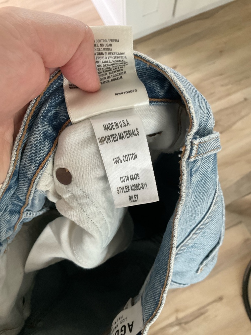 Agolde Riley Crop Jeans - Picture 7 of 7